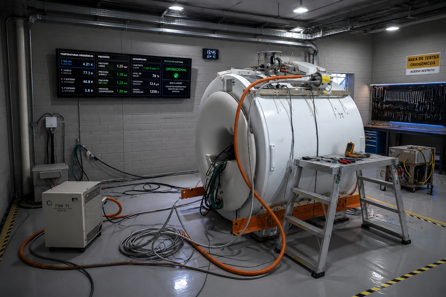 Magnetos Supercondutivos a 4 K